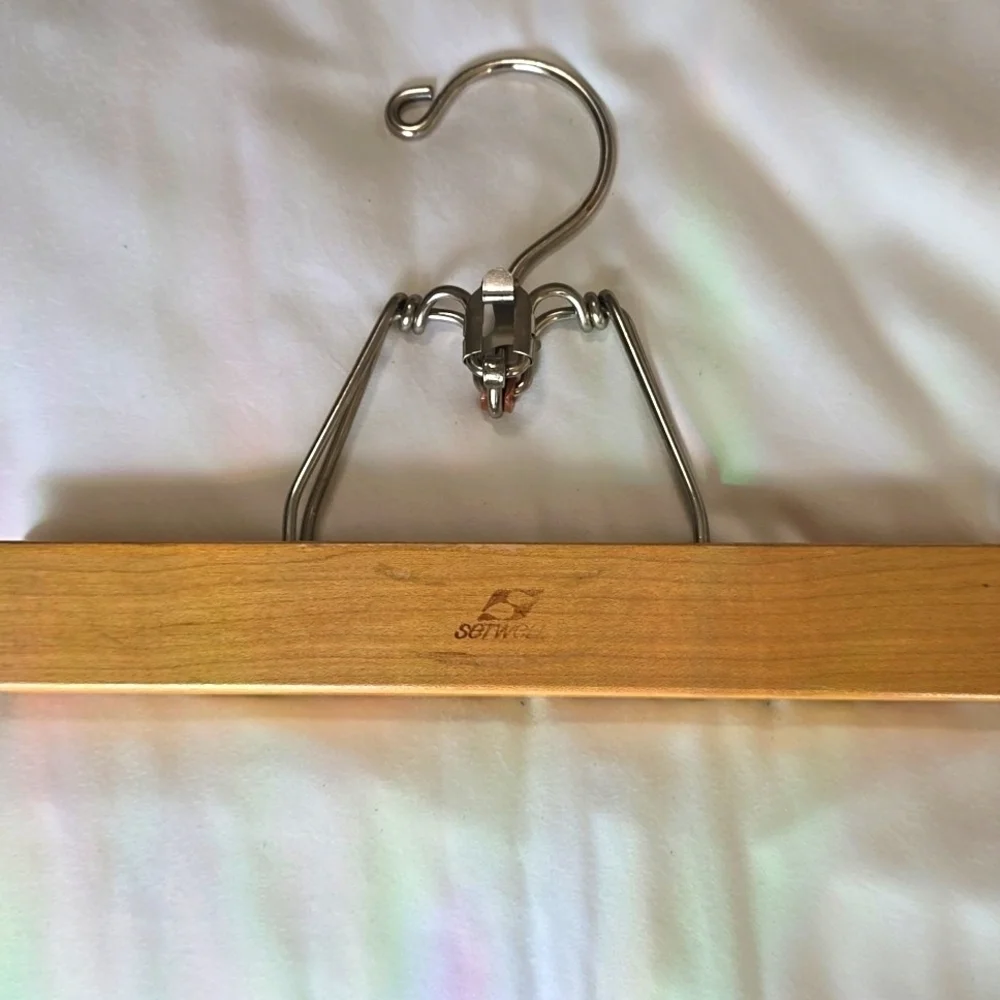 Setwell Vintage Wooden Skirt/Pant Hanger